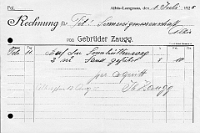 Langnauer Gewerbe  Briefköpfe 19. & 20. Jhd.