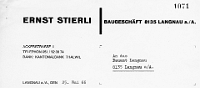 Langnauer Gewerbe  Briefköpfe 19. & 20. Jhd.