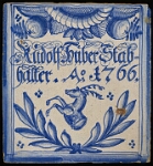 Schriftkachel  Windegg, Albispass