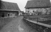 Stör-Metzgete im Hinteralbis, Langnau  12. November 1974