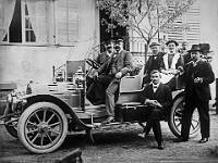 Langnau  1910 / erstes Auto der Gebüder  Bretscher