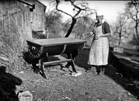 Langnau  1932 / Backmulde, Anna Eichholzer, Striempel