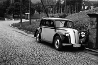 Langnau  1935 / Mercedes-Benz. Lackierung silber/braun