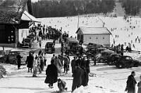 Langnau  Oberalbis, Sportstag bei der Passhöhe, 1947.