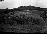 Langnau  Aussicht v Weidbühl g Albishaus, 1933