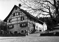Langnau  Försterhaus  Familie H Buser, Tobel, 1933