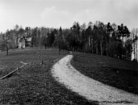 Langnau  Bauplatz Emil Hausammann, Giebel, 1933
