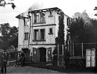 Langnau  Brand Haus Jean Kübler, Höfli Langnau, 3.6.1922