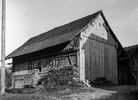 Langnau  Schloss-Scheune, Alte Dorfstrasse, 1933