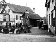Langnau  Schopf & Haus A. Bottazzoli, Neue Dorfstrasse, 1933