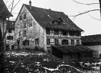 Langnau  alte Mühle, 1934