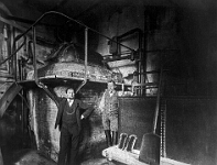 Langnau  Bierbrauerei, Inneres, vor 1905