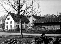 Langnau  Vorderes Spinnereikosthaus und Schopf, 1930