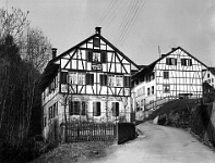 Langnau  Schleife, Metzgerei Lüdi, Alte Dorfstrasse, 1934