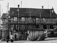 Langnau  Karl Frick.Haus, Riegelmauerwerk, 1934