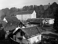 Langnau  Bahnhof & Spinnerei, 1932