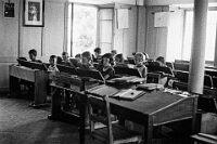 Langnau  1938 / Schüler im Alten Schulhaus