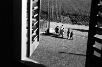 Langnau  1930 / Pausenplatz beim Alten Schulhaus