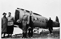 Segelflugbetrieb auf dem Albis  um 1935