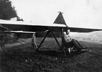 Segelflugbetrieb auf dem Albis  um 1935