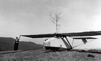 Segelflugbetrieb auf dem Albis  um 1935