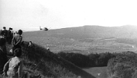 Segelflugbetrieb auf dem Albis  um 1935