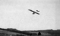 Segelflugbetrieb auf dem Albis  um 1935