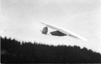 Segelflugbetrieb auf dem Albis  um 1935