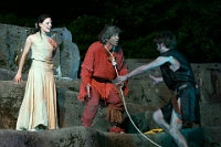 „Albis“, Freilichttheater im Wildpark Langenberg  14. Juni 2004