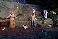 „Albis“, Freilichttheater im Wildpark Langenberg  14. Juni 2004