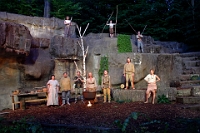 „Albis“, Freilichttheater im Wildpark Langenberg  14. Juni 2004