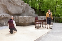 Wildgarten - Orellis Odyssee  Probenfotos im alten Bärengraben. Freilichtaufführung zum 150. Jubiläum des Tierpark Langenberg