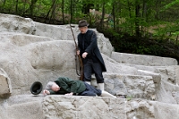 Wildgarten - Orellis Odyssee  Probenfotos im alten Bärengraben. Freilichtaufführung zum 150. Jubiläum des Tierpark Langenberg
