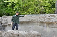 Wildgarten - Orellis Odyssee  Probenfotos im alten Bärengraben. Freilichtaufführung zum 150. Jubiläum des Tierpark Langenberg